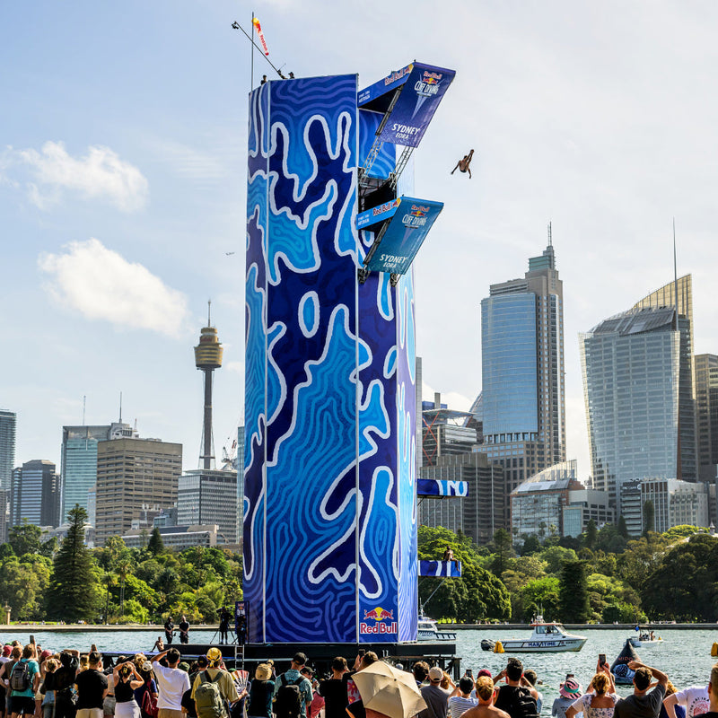 Red Bull World Cliff Diving Series 2022 - Sydney Australia