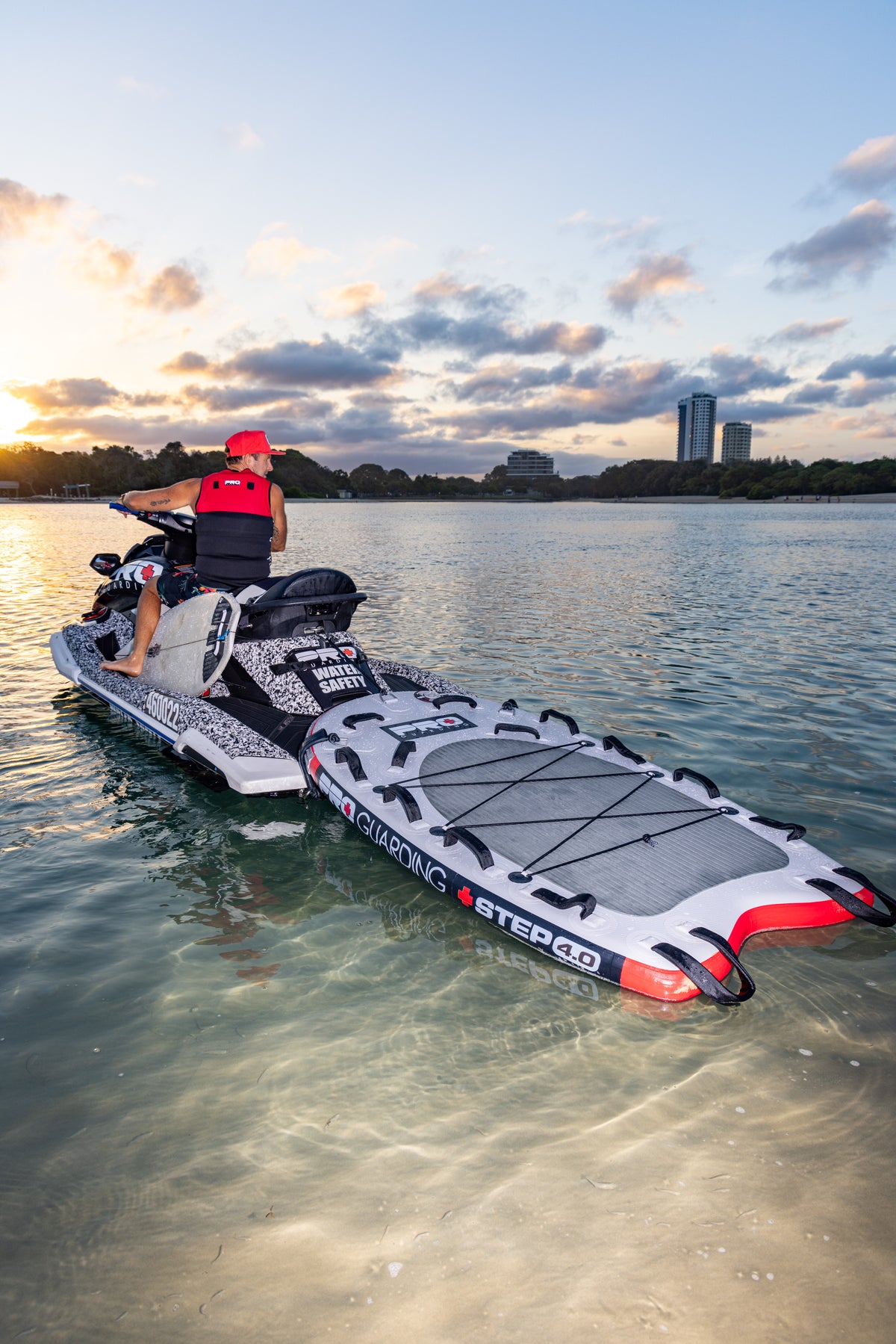 Jet Ski Sled Step 4.0 Model - Grey