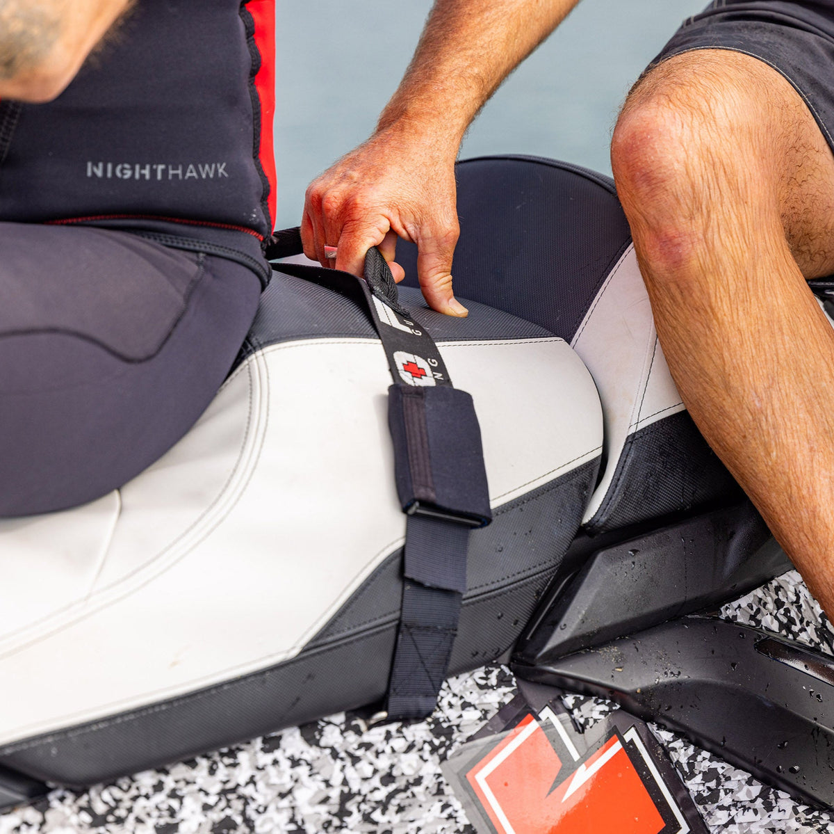 Jet Ski Seat Strap & Handle - Embroidered
