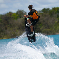 Follow Global Youth Life Jacket - Black/Orange