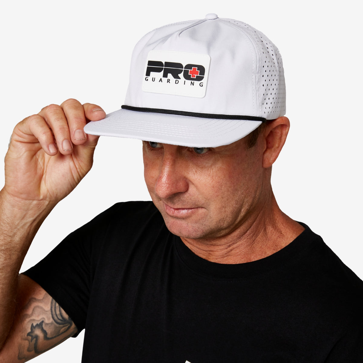Pro Guarding Performance Cap - White