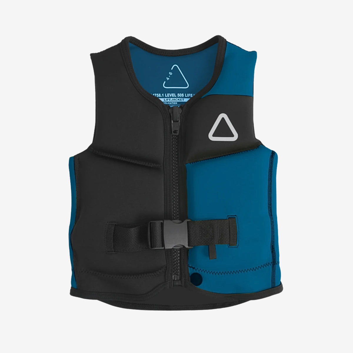 Follow Corp Jr Life Jacket - Black/Blue