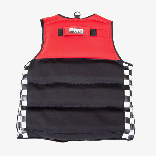Jet Ski Life Vest - Black and Red