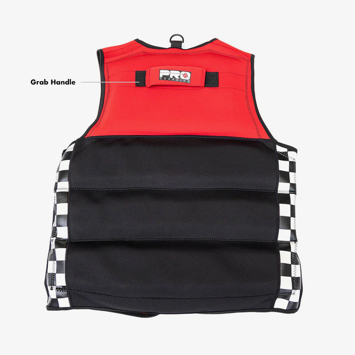 Jet Ski Life Vest - Black and Red