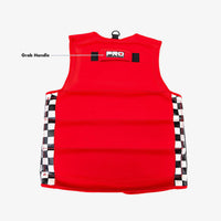 Jet Ski Life Vest - Solid Red